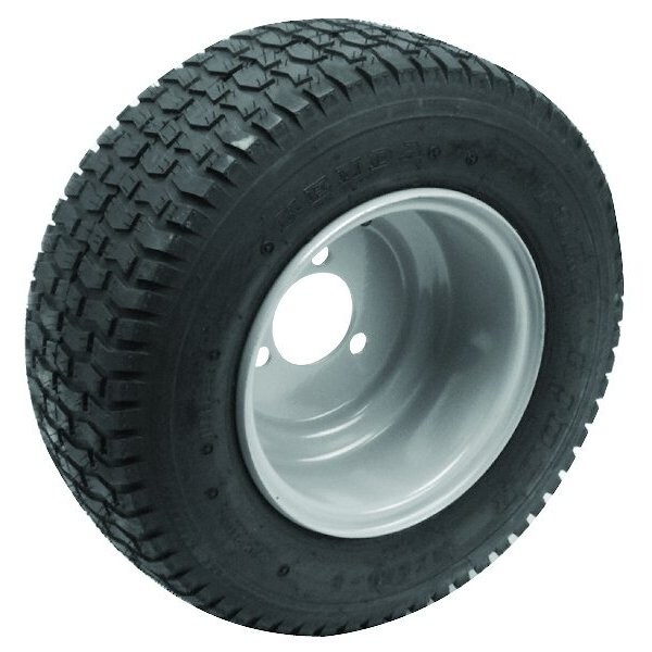 WHEEL-TURF, 16X6.5X8, PNEUMATIC, GRAY 6.2" x16" x16"